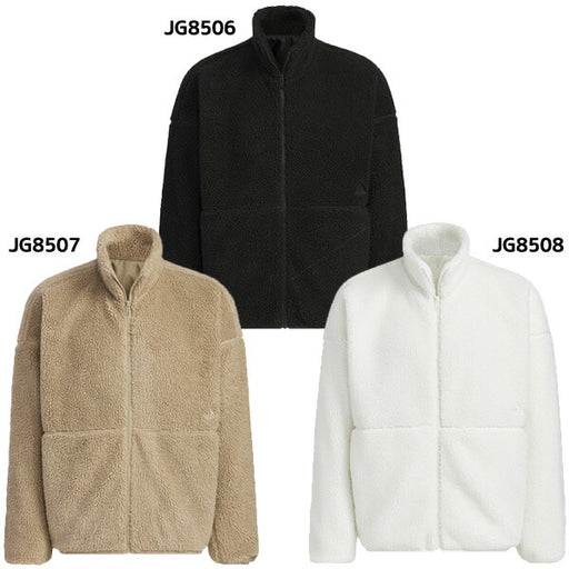 アディダスadidasメンズスウエット&フリースSPMMHSLボアボアジャケットフリースKWX69防寒防風