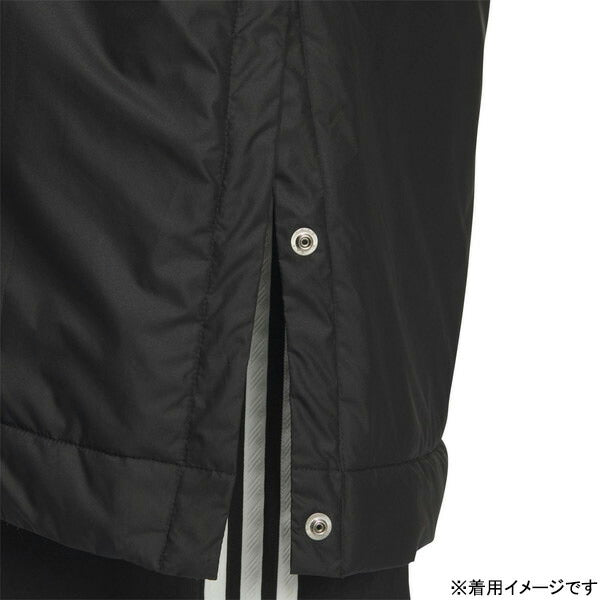 アディダスadidasMMH3SロングボアコートKWX71サッカーフットサルベンチコートメンズ