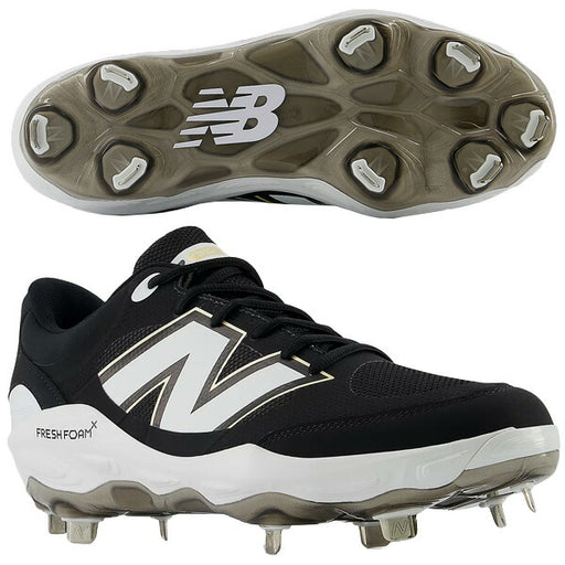 【ショップ限定エントリーでさらに+9倍】ニューバランスNewbalanceメンズ野球金具スパイクFreshFoamX3000v7L3000BK7-2E埋め込み式ブラック