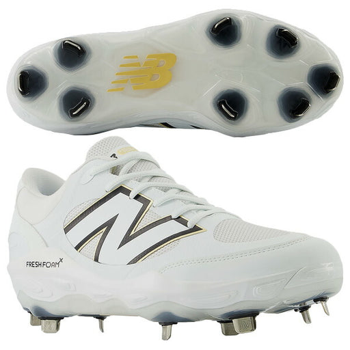 【ショップ限定エントリーでさらに+9倍】ニューバランスNewbalanceメンズ野球金具スパイクFreshFoamX3000v7L3000TW7-2E埋め込み式ホワイト