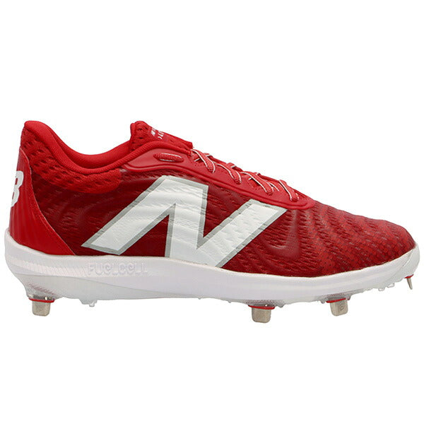 ニューバランスNewBalanceヒューエルセルFUELCELLX4040V7METAL金具スパイク2E相当レッドL4040TR72E