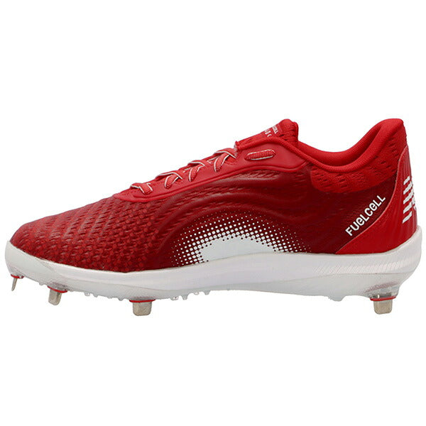 ニューバランスNewBalanceヒューエルセルFUELCELLX4040V7METAL金具スパイク2E相当レッドL4040TR72E