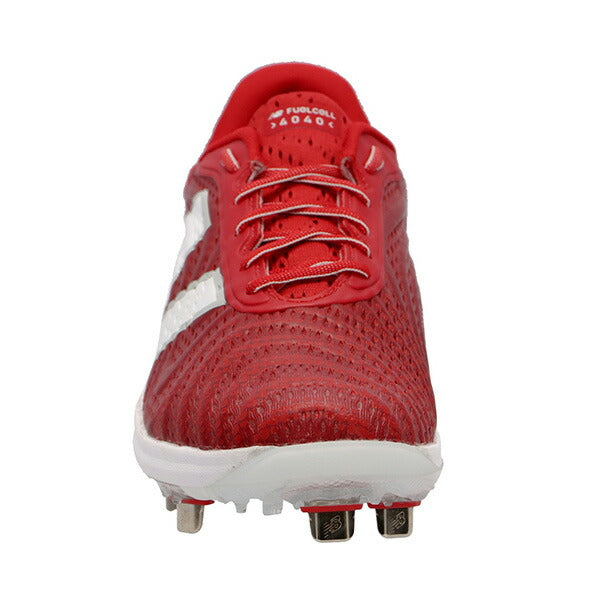 ニューバランスNewBalanceヒューエルセルFUELCELLX4040V7METAL金具スパイク2E相当レッドL4040TR72E