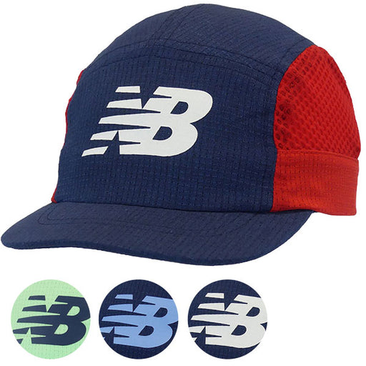 【ネコポス送料無料】ニューバランスNewBalanceジュニアメッシュキャップ25SSLAH51023サッカーフットサル日除熱中症予防子供用
