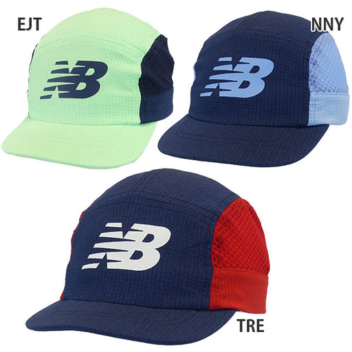 【ネコポス送料無料】ニューバランスNewBalanceジュニアメッシュキャップ25SSLAH51023サッカーフットサル日除熱中症予防子供用