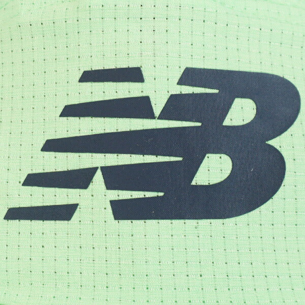 【ネコポス送料無料】ニューバランスNewBalanceジュニアメッシュキャップLAH51023-EJTサッカーフットサル帽子熱中症対策グリーン子供用