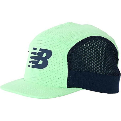 【ネコポス送料無料】ニューバランスNewBalanceジュニアメッシュキャップLAH51023-EJTサッカーフットサル帽子熱中症対策グリーン子供用