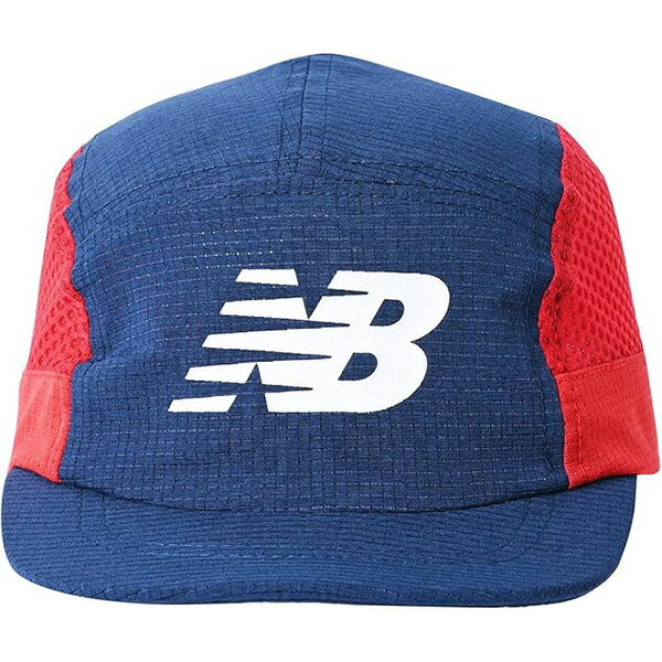 【ネコポス送料無料】ニューバランスNewBalanceジュニアメッシュキャップLAH51023-TREサッカーフットサル帽子熱中症対策レッド子供用