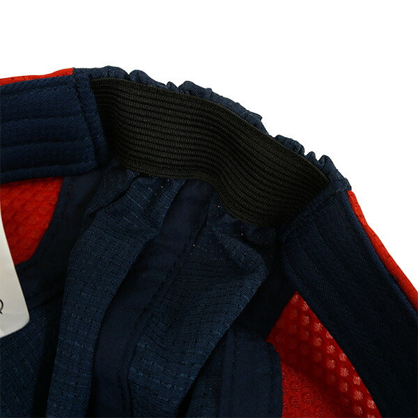 【ネコポス送料無料】ニューバランスNewBalanceジュニアメッシュキャップLAH51023-TREサッカーフットサル帽子熱中症対策レッド子供用