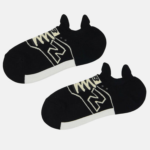 【メール便対応】ニューバランスNewbalanceSocks9011スニーカー柄パイルソックスLAS35701-BK