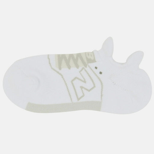 【ショップ限定エントリーでさらに+9倍】【メール便対応】ニューバランスNewbalanceSocks9011スニーカー柄パイルソックスLAS35701-WT