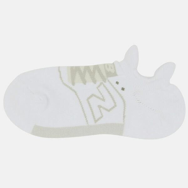 【ショップ限定エントリーでさらに+9倍】【メール便対応】ニューバランスNewbalanceSocks9011スニーカー柄パイルソックスLAS35701-WT