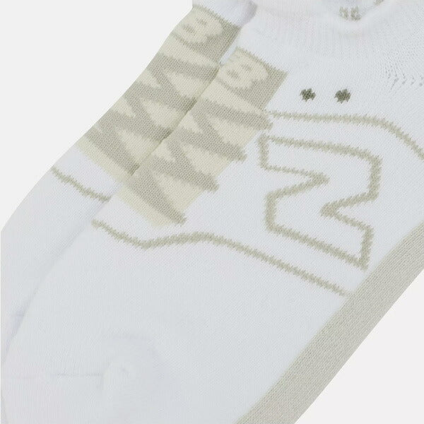【ショップ限定エントリーでさらに+9倍】【メール便対応】ニューバランスNewbalanceSocks9011スニーカー柄パイルソックスLAS35701-WT
