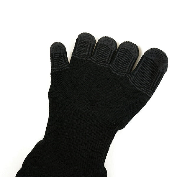 【ネコポス送料無料】ニューバランスNewBalance5本指グリップソックスLAS45682-BKサッカーフットサル靴下滑り止めブラック