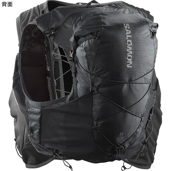 サロモンSALOMONADVSKINCROSSSEASON15LC1918300ランニング陸上ランニングベストバッグ15L小物入れグレー