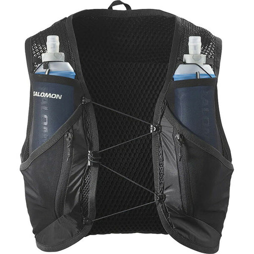 サロモンSALOMONACTIVESKIN12フラスク付LC2177400ランニング陸上ランニングベストバッグ12L小物入れブラック