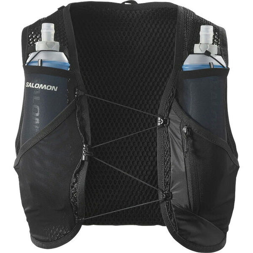 サロモンSALOMONACTIVESKIN8フラスク付LC2177800ランニング陸上ランニングベストバッグ8L小物入れブラック