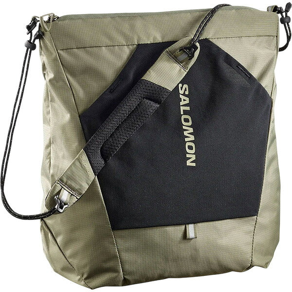 サロモンSALOMONACSPACKABLETOTEBAGLC2868600ランニング陸上トートバッグショルダーストラップ付14Lグリーン