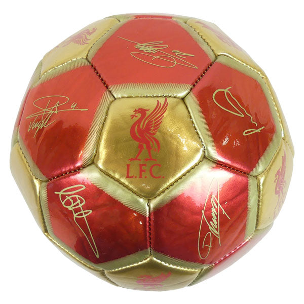【ショップ限定エントリーでさらに+9倍】リバプールサイン入りボール1号球LIV_SIG_26SKILLBALLサッカープレミアリーグサポーターグッズ