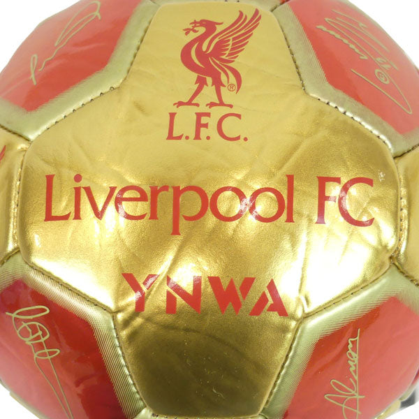 【ショップ限定エントリーでさらに+9倍】リバプールサイン入りボール1号球LIV_SIG_26SKILLBALLサッカープレミアリーグサポーターグッズ