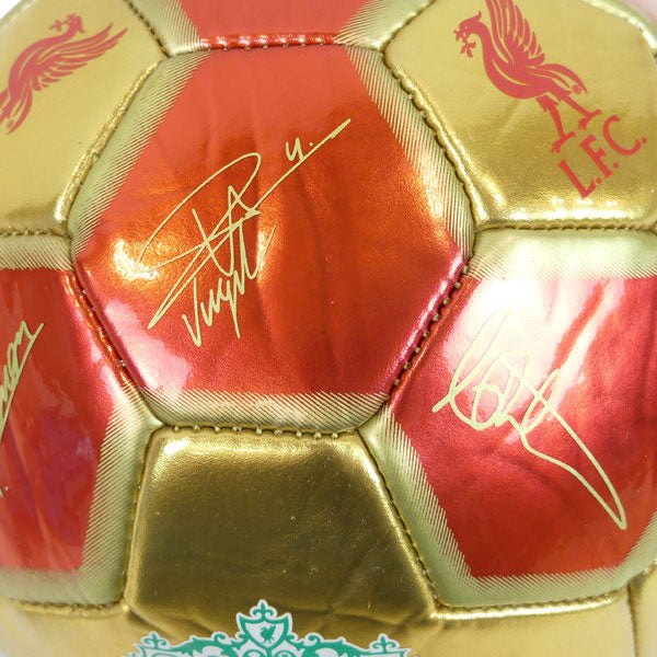 【ショップ限定エントリーでさらに+9倍】リバプールサイン入りボール1号球LIV_SIG_26SKILLBALLサッカープレミアリーグサポーターグッズ