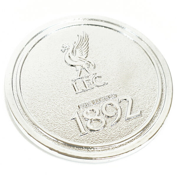 【ネコポス対応可】リバプールオフィシャル合金カーバッジLIV_ALLOYCARBADGEサッカー6×6cm亜鉛製シールサポーターグッズ