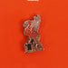 【ネコポス対応可】リバプールオフィシャルピンバッジLIV-BADGEサッカーアクセサリーサポーターグッズ2×1cmレッド