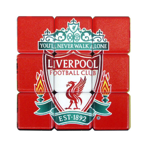 【送料無料】リバプールオフィシャルルービックキューブサッカープレミアリーグサポーターグッズおもちゃパズル