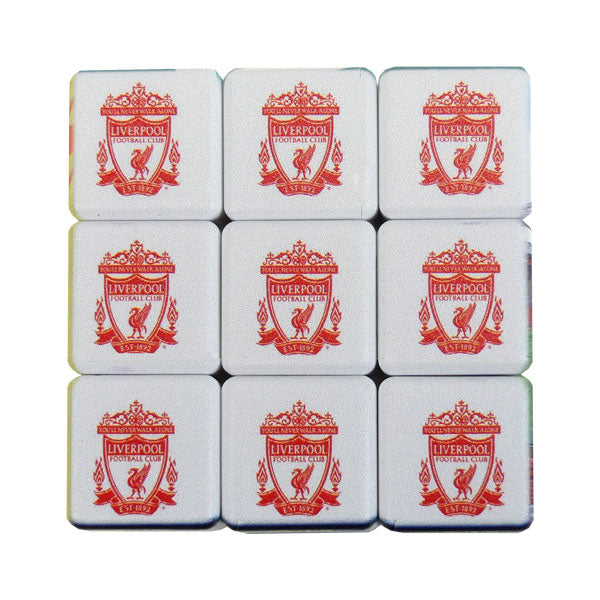 【送料無料】リバプールオフィシャルルービックキューブサッカープレミアリーグサポーターグッズおもちゃパズル