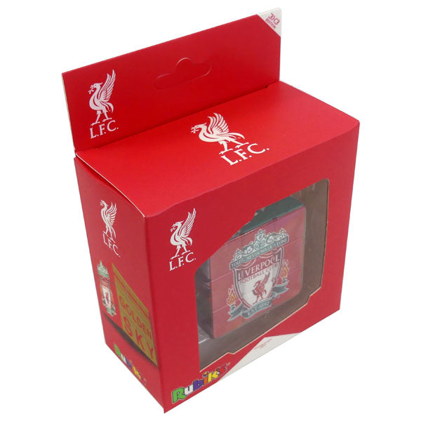 【送料無料】リバプールオフィシャルルービックキューブサッカープレミアリーグサポーターグッズおもちゃパズル