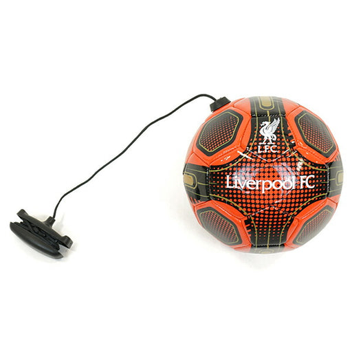 リバプールオフィシャルSize2スキルズトレーナーボールLIV_SKILLS_TRAINERサッカーボールサポーターグッズ紐付き練習用2号球レッド