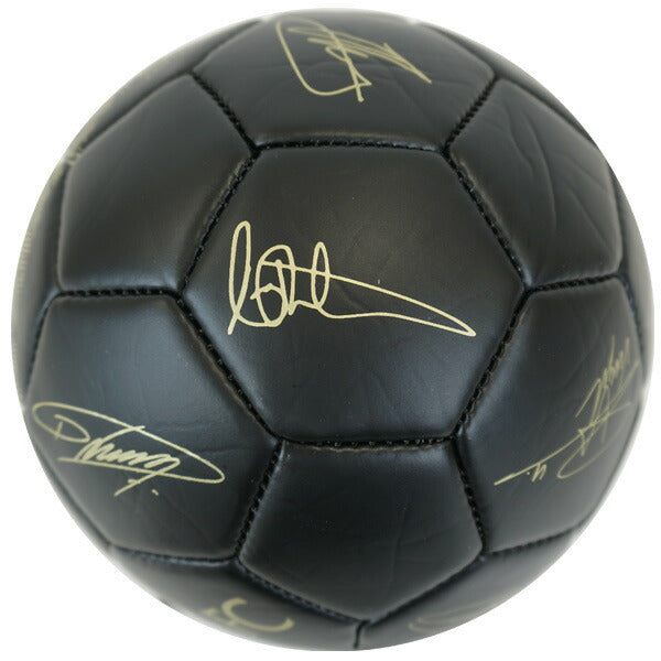 リバプールオフィシャル1号球選手サイン入りGLDLIV_SKIL_SIGN_GLD_PHサッカーサインボールサポーターグッズブラック