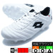 STADIO4EロットLOTTOLO-STADIO-2-WHTBLKホワイトブラックサッカースパイク