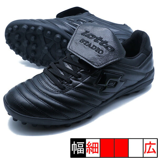 STADIOJPTFロットLOTTOLO-STADIO-3-BLKBLKブラックサッカートレーニングシューズ