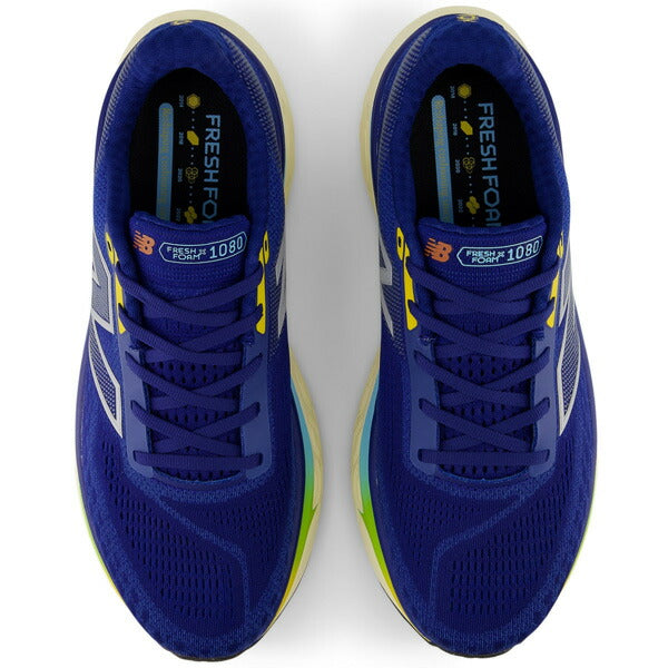 ニューバランスNewbalanceメンズランニングシューズFreshFoamX1080v14N14M1080N14-2EマラソンジョギングランシューNEWカラー2Eネイビー