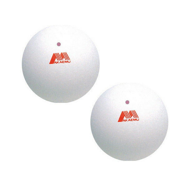 アカエムソフトテニスボール試合球2コボールM30000