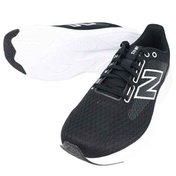 ニューバランスNewbalanceメンズランニングシューズ413V3M413LK3-2Eマラソンジョギング2E