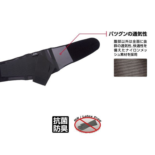 腰サポーターマクダビットmcdavidライトバックサポートM495