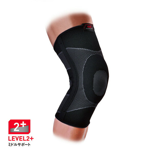 マクダビットmcdavid4WAYニットニーEPステー2M5117サッカーフットサル膝用サポーターミドルサポートブラック