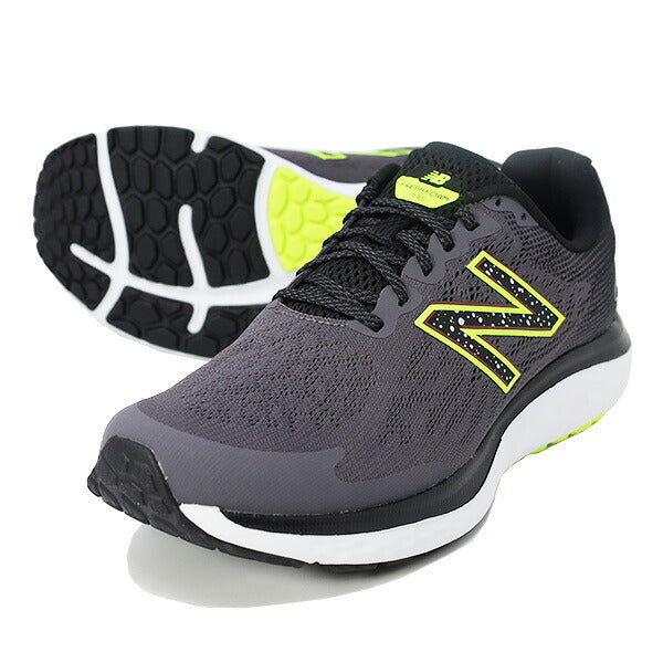 ニューバランスNewBalanceメンズランニングシューズFreshFoam680KN72E相当マラソンジョギングM680KN7-2E