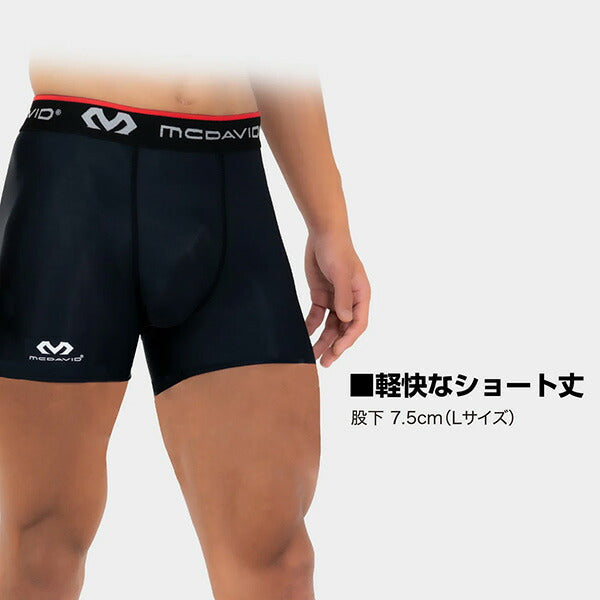 【ネコポス対応可】マクダビットコンプレッションショーツVメンズM705