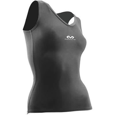 マクダビッドMcDavidウィメンズVタンクM885Wレディースバスケインナーシャツノースリーブコンプレッション疲労軽減