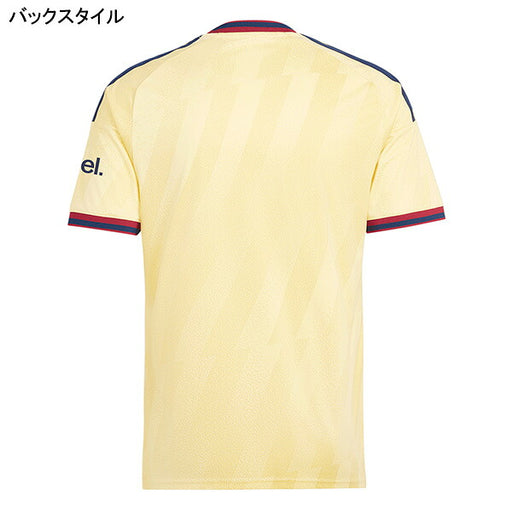 アーセナルARS2026-27レプリカ3rdユニフォーム半袖M9579-KQ6512サッカーオールモストイエローアディダスadidas