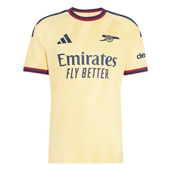 アーセナルARS2026-27レプリカ3rdユニフォーム半袖M9579-KQ6512サッカーオールモストイエローアディダスadidas