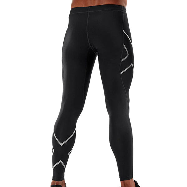 ツータイムズユー2XUコンプレッションタイツMA3849Bランニングサポートタイツロングスパッツメンズブラック