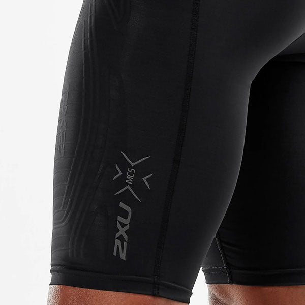 ツータイムズユー2XUコンプレッションタイツロングスパッツMA5331Bランニングロングスパッツブラックメンズ