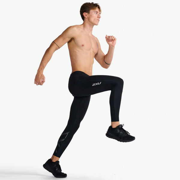 【ネコポス送料無料】2XUツータイムズユーメンズランニングタイツアスパィアーコンプレッションタイツスポーツウェアMA5860B