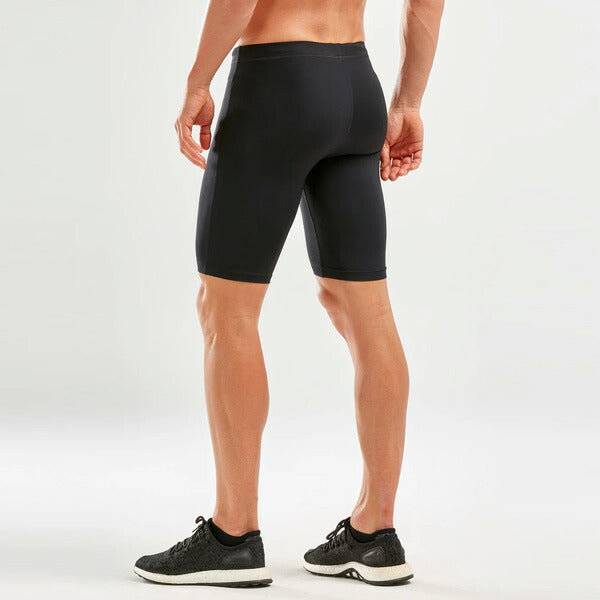 【ネコポス送料無料】2XUツータイムズユーメンズランニングタイツアスパィアーコンプレッションショートスポーツウェアMA5861B