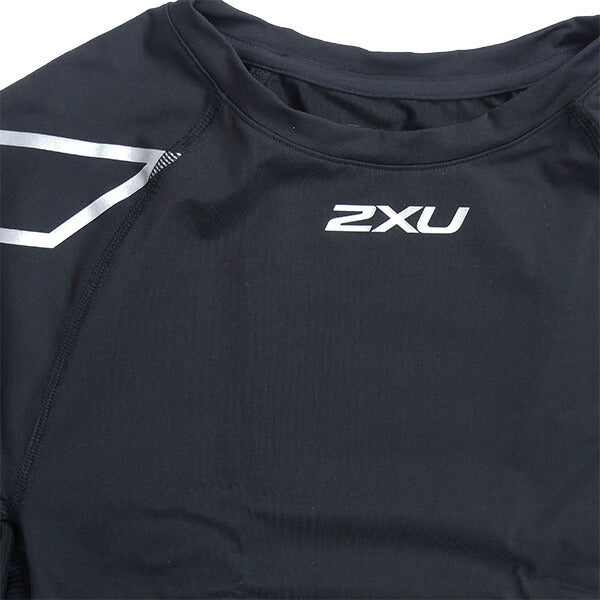 【ショップ限定エントリーでさらに+9倍】ツータイムズユー2XUPWXコンプレッションショートスリーブトップMA6399Aサッカーフットサル着圧インナーシャツ半袖疲労軽減体幹安定姿勢強化