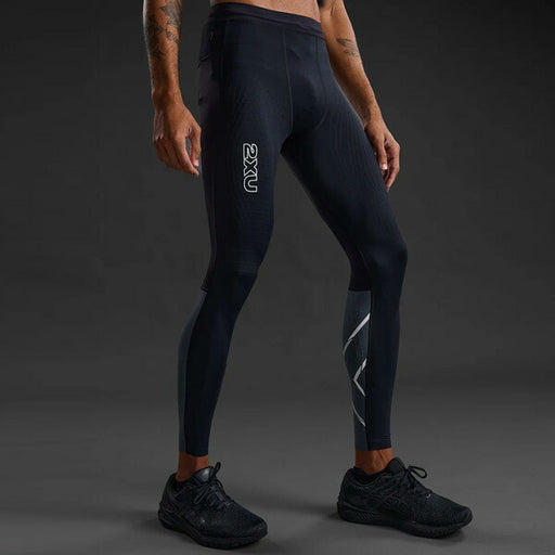 2XUツータイムズユーメンズランニングタイツLightSpeedRライトスピードリアクトコンプレッションタイツMA7049B